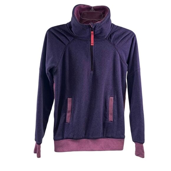 Ivivva Purple Shiver Stopper Pullover Sweater Size 14 - Picture 1 of 9